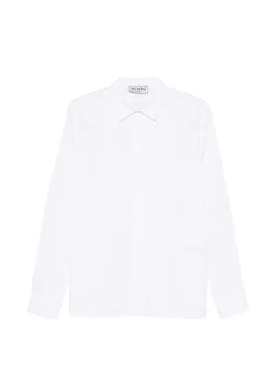 Iceberg Pintuck-pleated Shirt In White