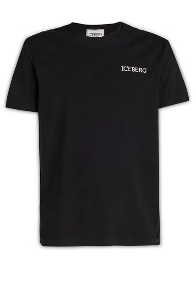 Iceberg Pixelated Sylvester The Cat Printed Crewneck T-shirt In Black