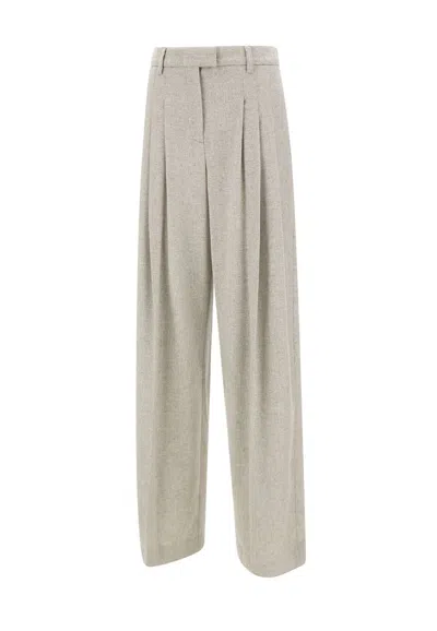 Iceberg Pleat Detailed Pants In Grey