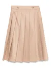 Iceberg Pleated Midi Skirt