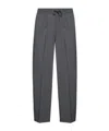 Iceberg Pleated Tie-dye Casual Pants In Black