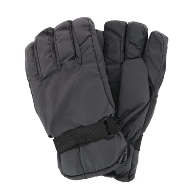 Iceberg Polar Wear Men's Thermal Lined Solid Color Winter Ski Glove