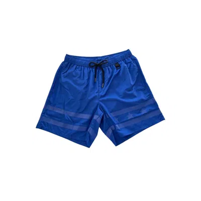 Iceberg Polyester Men's Swimwear In Blue