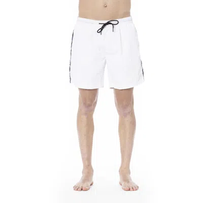 Iceberg Polyester Men's Swimwear In White