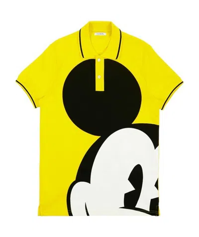 Iceberg Printed Pattern Polo Shirt In Yellow