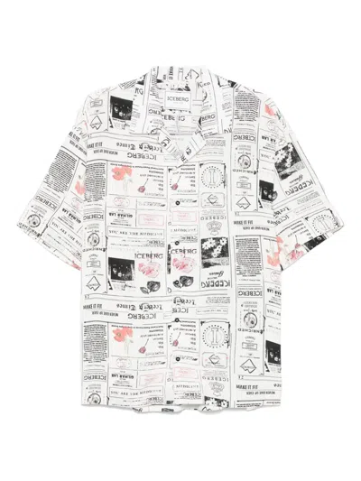 Iceberg Printed Shirt