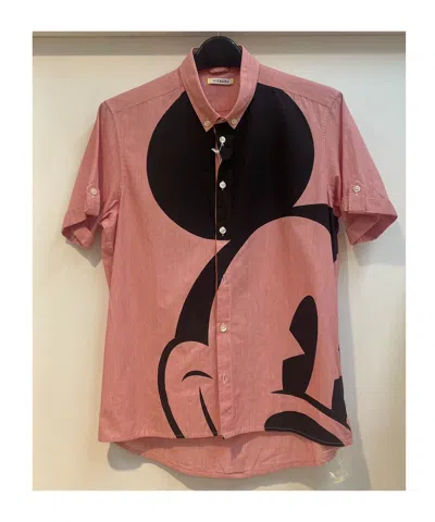 Iceberg Printed Short-sleeve Shirt In Pink