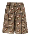 Iceberg Printed Shorts In Multi