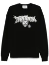 Iceberg Man Sweatshirt Black Size Xl Cotton