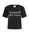 Iceberg Printed T-shirt In Black