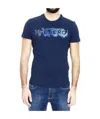 Iceberg Printed T-shirt In Blue