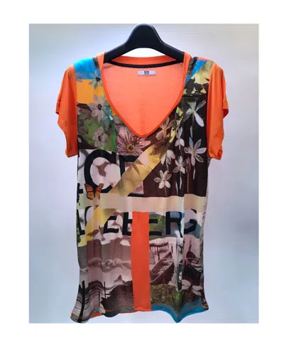 Iceberg Printed T-shirt In Multicolor
