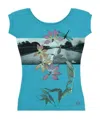 Iceberg Printed T-shirt With Round Neck In Green