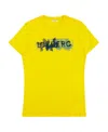 Iceberg Printed T-shirt In Yellow