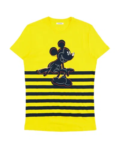Iceberg Printed T-shirt In Yellow