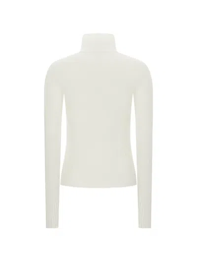 Iceberg Ribbed-knit Roll-neck Sweater In White