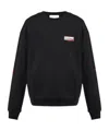Iceberg Logo-patch Sweatshirt In Black