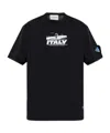 Iceberg X Peanuts Snoopy-print T-shirt In Black