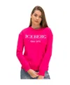 Iceberg Round-neck Pullover In Pink