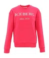 Iceberg Round-neck Pullover In Red