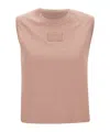 Iceberg Round-neck Vest In Pink