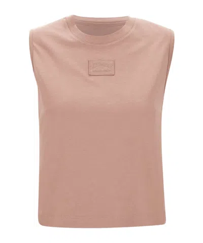 Iceberg Round-neck Vest In Pink