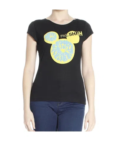 Iceberg Round-necked Logo T-shirt In Black