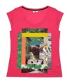 Iceberg Round-necked Logo T-shirt In Red