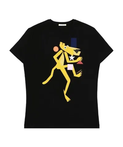 Iceberg Round-necked T-shirt In Black