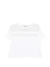 Iceberg Sheer-panel T-shirt In White
