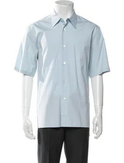 Pre-owned Iceberg Short Sleeve Shirt In Blue
