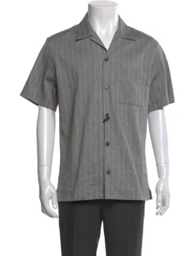Pre-owned Iceberg Short Sleeve Shirt W/ Tags In Gray