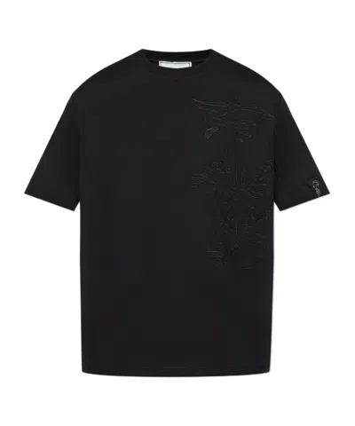 Iceberg Short-sleeved T-shirt In Black