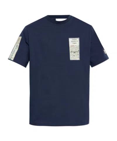 Iceberg Short-sleeved T-shirt In Blue
