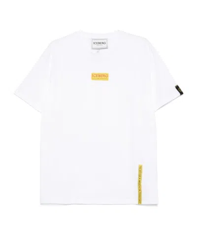 Iceberg Short-sleeved T-shirt In White