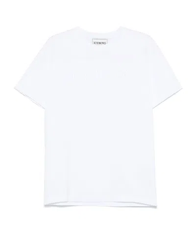 Iceberg Short-sleeved T-shirt In White