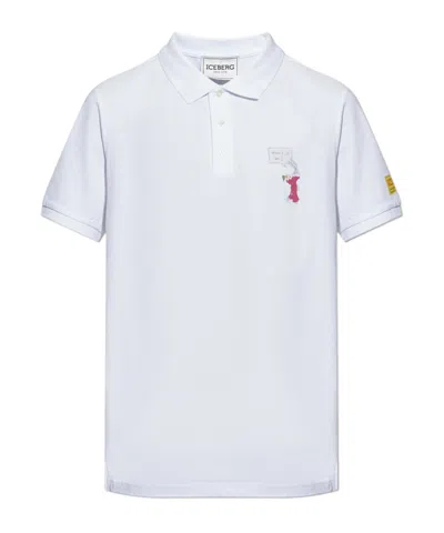 Iceberg Short-sleeved T-shirt In White