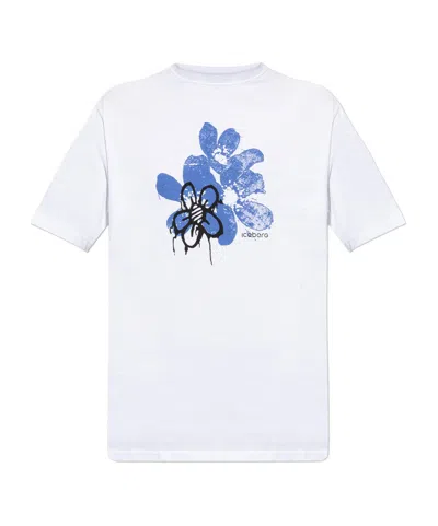 Iceberg Short-sleeved T-shirt In White
