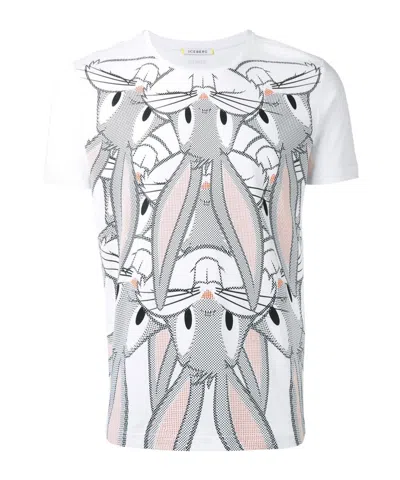 Iceberg Short-sleeved T-shirt In White