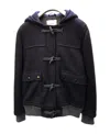 Iceberg Short-style Casual Jacket With A Hat In Black