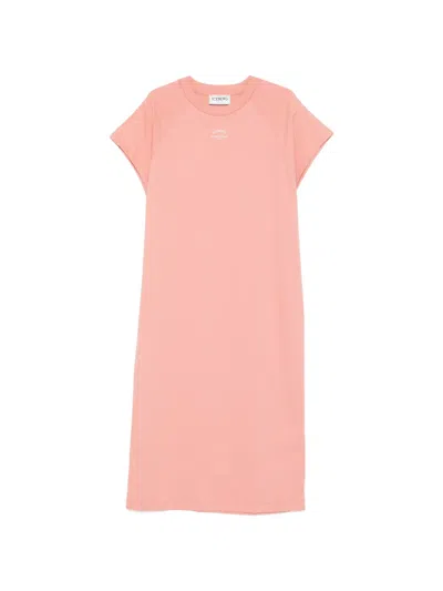 Iceberg Short-sleeve Dress In Pink