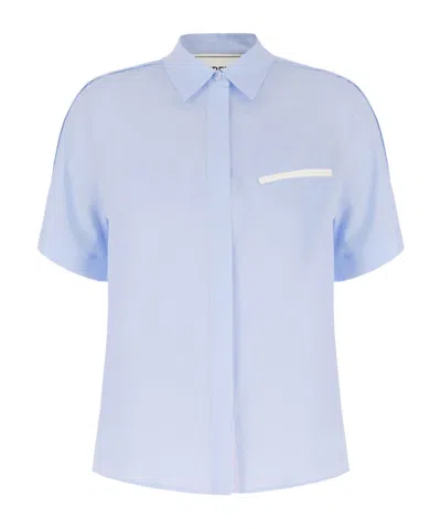 Iceberg Short-sleeve Top In Blue