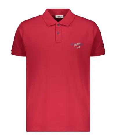 Iceberg Short-sleeved Polo Shirt In Red