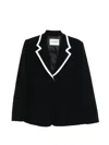 Iceberg Single-breasted Blazer In Black