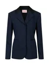 Iceberg Single-breasted Long-sleeved Suit Jacket In Blue