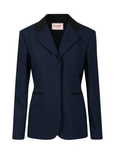 ICEBERG SINGLE-BREASTED BLAZER
