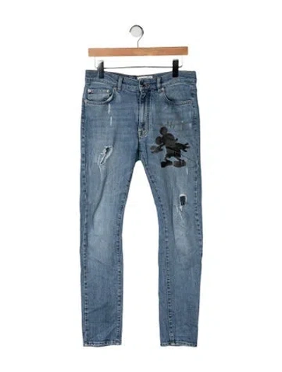 Pre-owned Iceberg Skinny Jeans In Blue