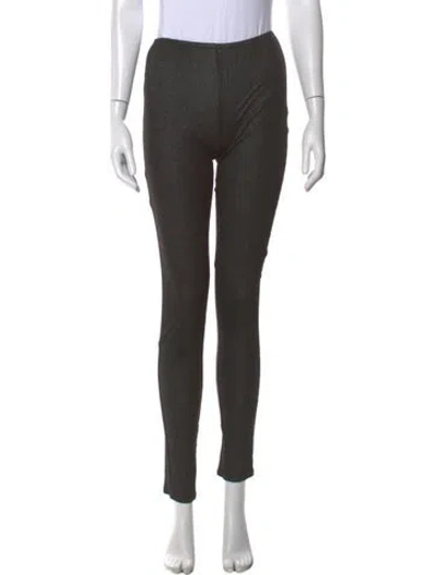 Pre-owned Iceberg Skinny Leg Pants In Gray