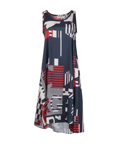 Iceberg Sleeveless Dress In Black
