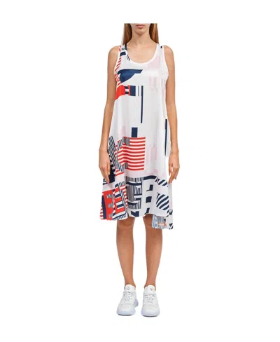 Iceberg Sleeveless Dress In White